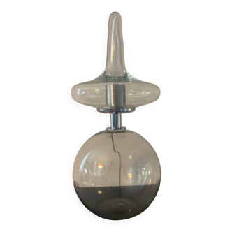 Lampe vintage en verre soufflé année 70