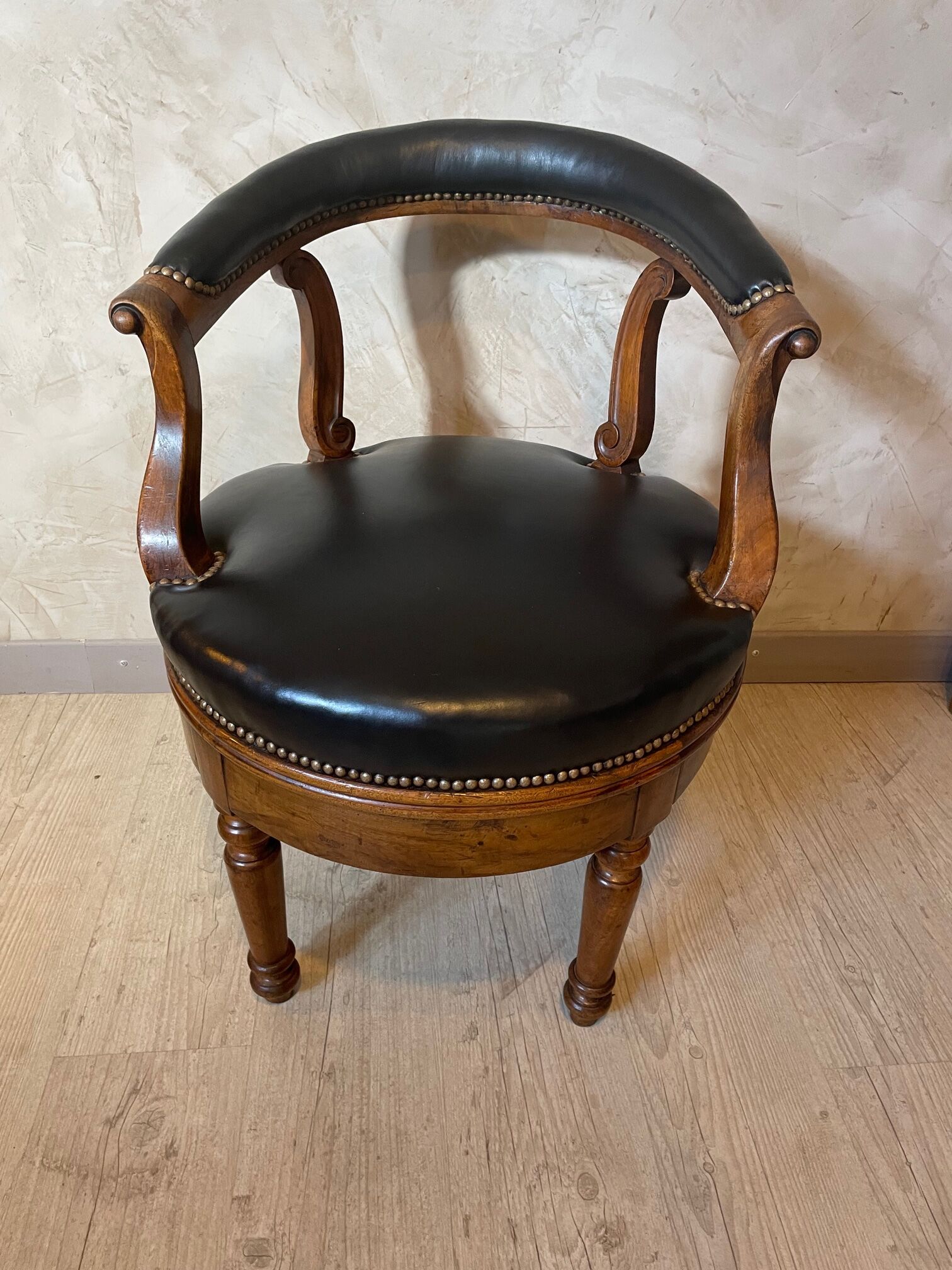 Leather office chair