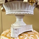 Centerpiece, Italian "corn" slip, mid-19th century
