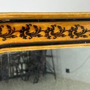 French mirror flower motive