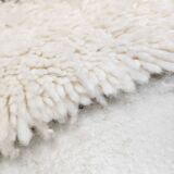 Moroccan Berber rug Marmoucha with black patterns 1.55x1.05m