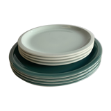 Flat plates and dessert Jars Cantine