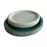 Assiettes plates et dessert Jars Cantine