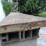 Ancient oak workbench 3 m 20