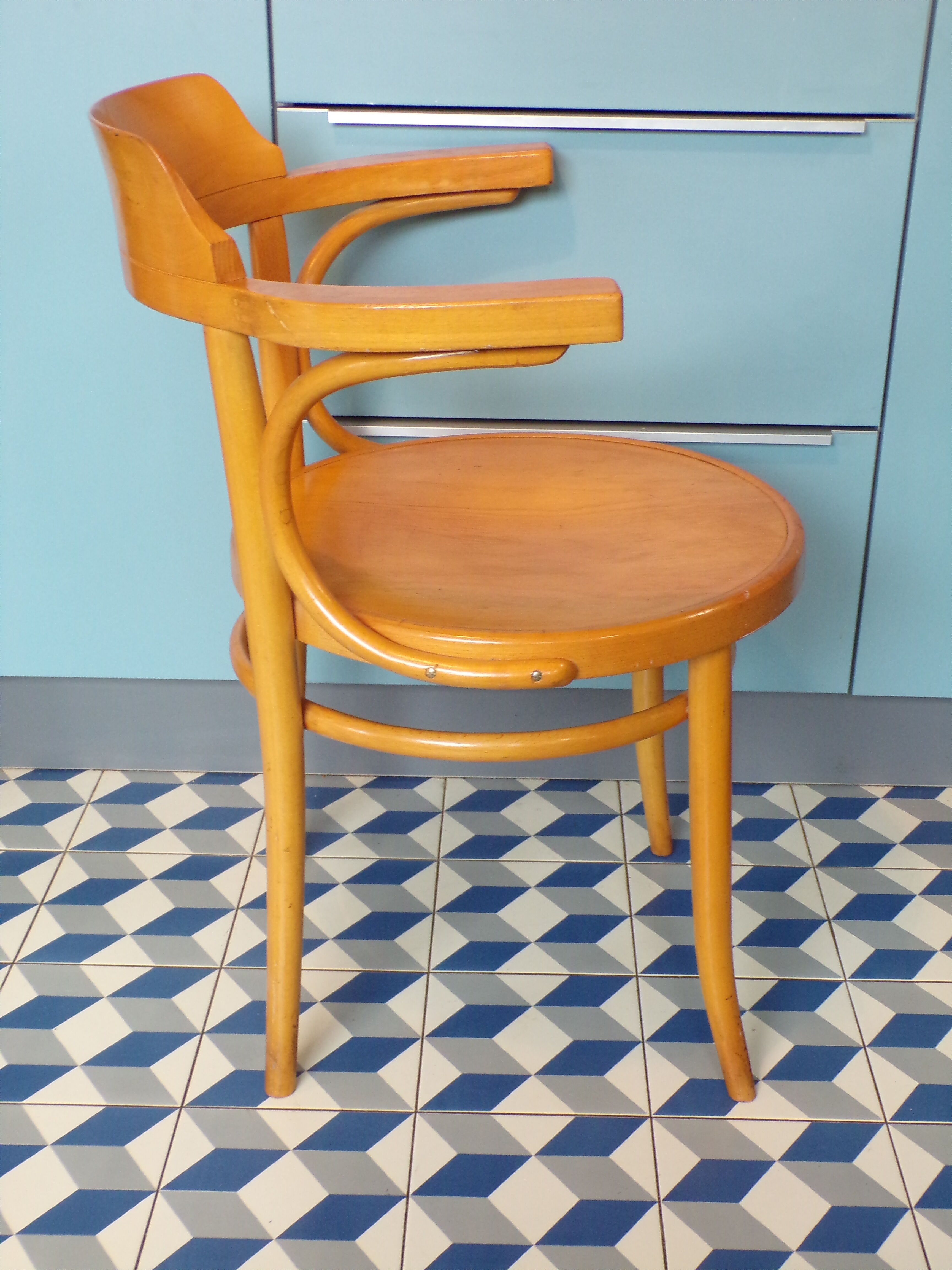 Wooden Thonet armchair