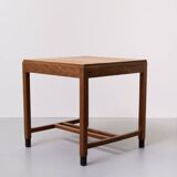 Amsterdamse School Oak writing table Dutch Art Deco 1930s