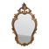 Florentine Style Giltwood Mirror with Acanthus Crest, Italy, 20th Century