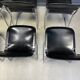 Vintage dining chairs by Willy Rizzo for Cidue, set of 8, 1970s.