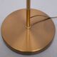 Herda Brass halogen swing arm Floor lamp 1980s