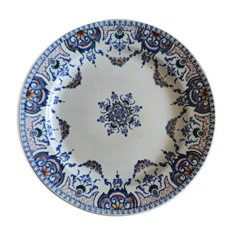 Faience factory Gien 1860 -71 Large dish 29 cm