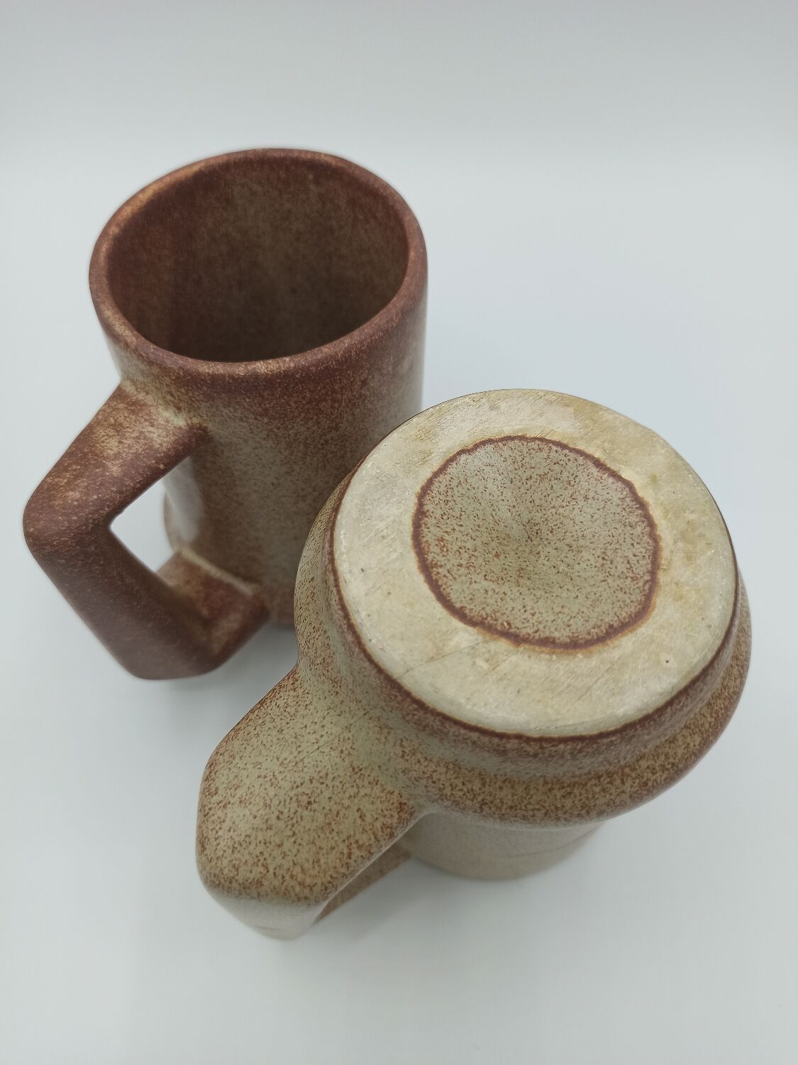Stoneware mugs, 70s
