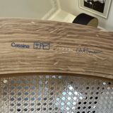 Charlotte Perriand's "Rio" rattan coffee table by Cassina