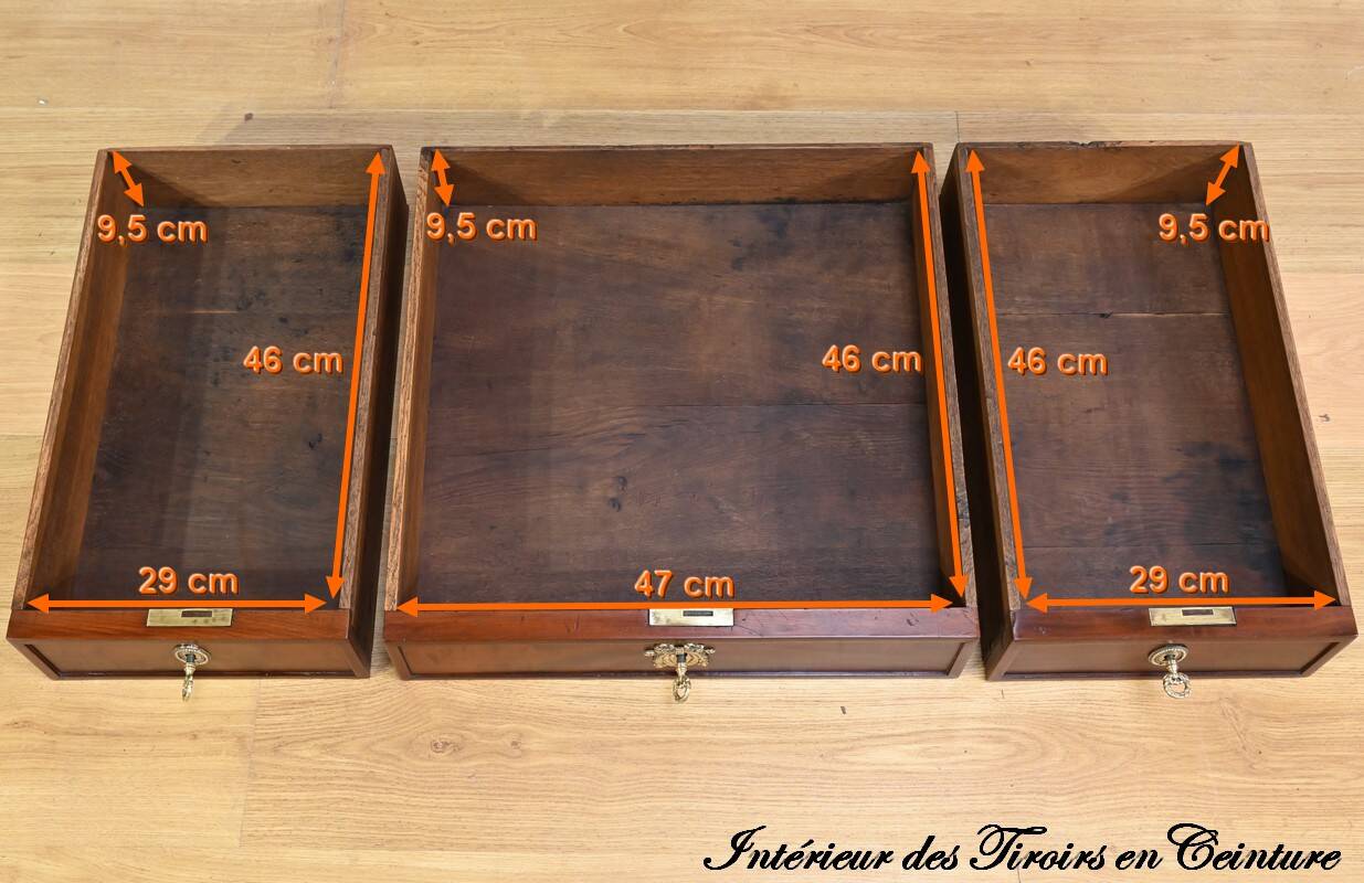 Cuban Mahogany Chest of Drawers, Louis XVI Period – 2nd Part 18th Century