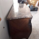 Commode style Louis XV Régence tombeau