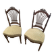 2 chaises style louis xvi - renovation complete