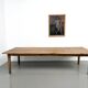 Very large farmhouse table in solid oak, 1950s – L300 cm