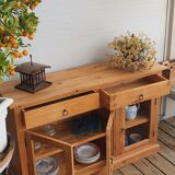 Low glazed sideboard