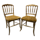 Paire de chaises de style empire