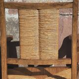 Straw chair (seat and backrest)