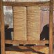 Straw chair (seat and backrest)