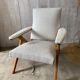 Fauteuil vintage bouclettes