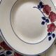 Dessert plates decorated with HBCM roses