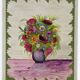 Oil painting on canvas, bouquet of flowers