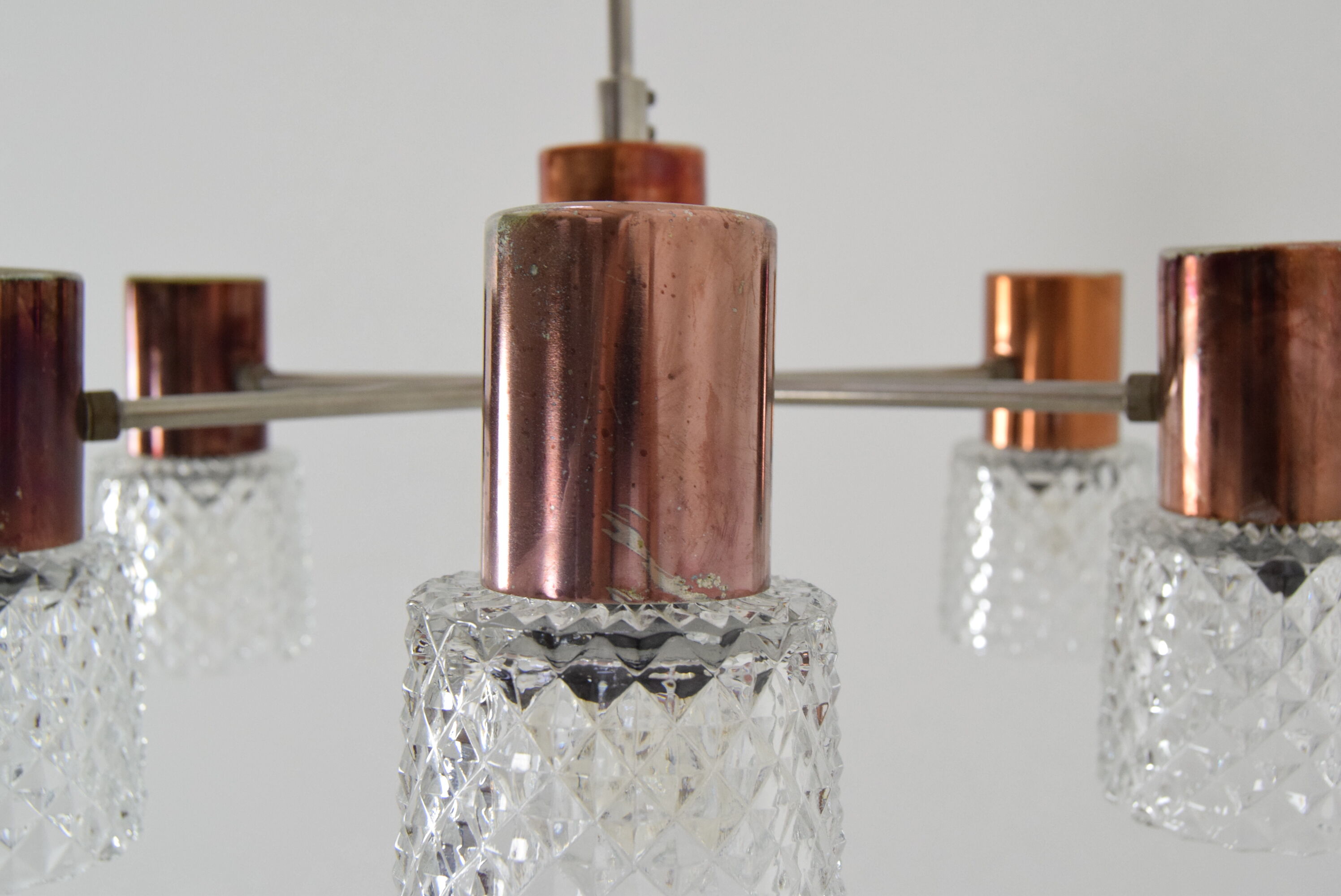 Mid-century Chandelier by Kamenicky Senov,1960's.