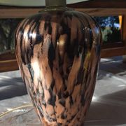 Murano Avventurina Table Lamp c1969 V Nason