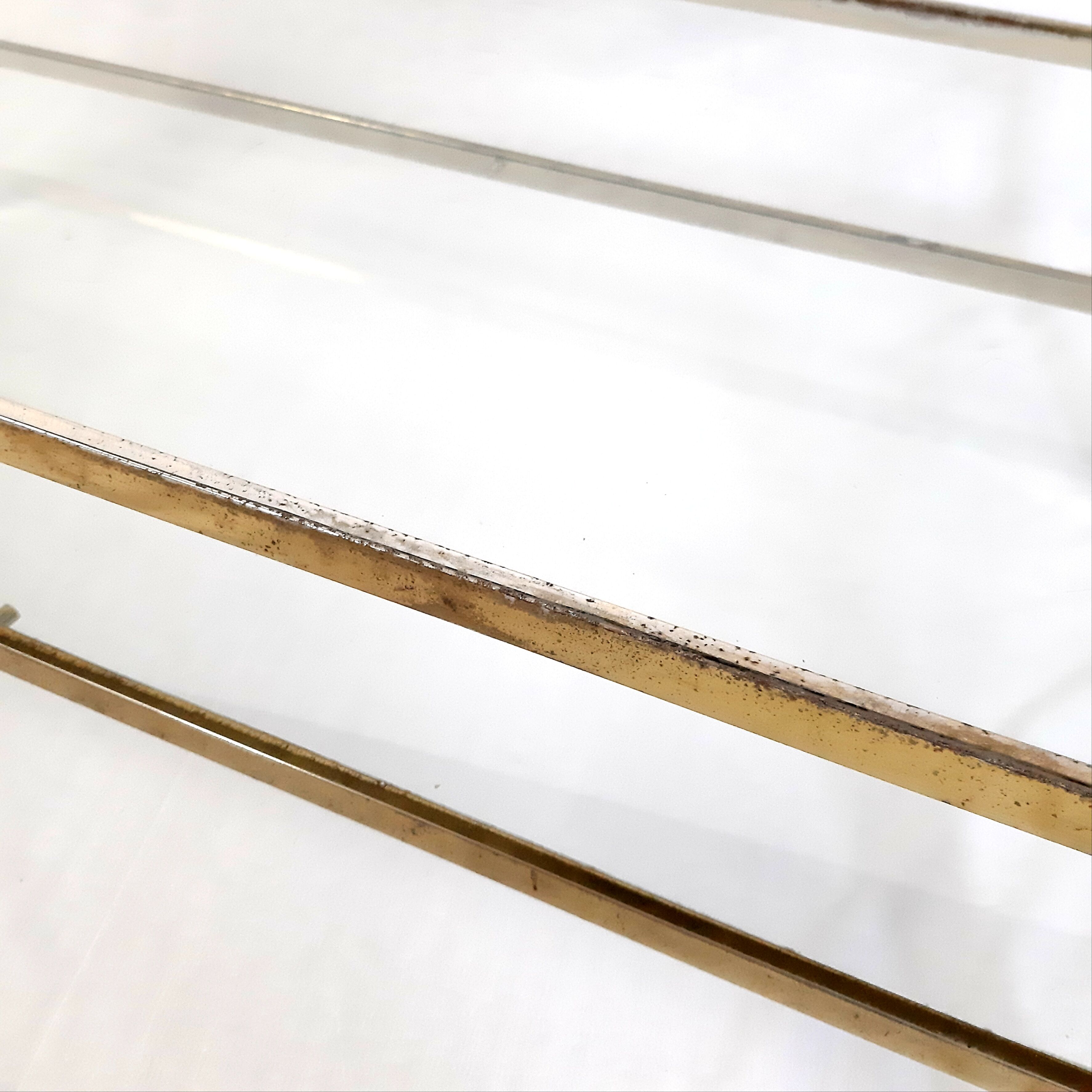 Italian coffee table in lucite Hollywood Regency style