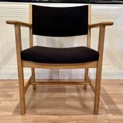 ARMCHAIR STAMPED "HANS WEGNER" 1960.