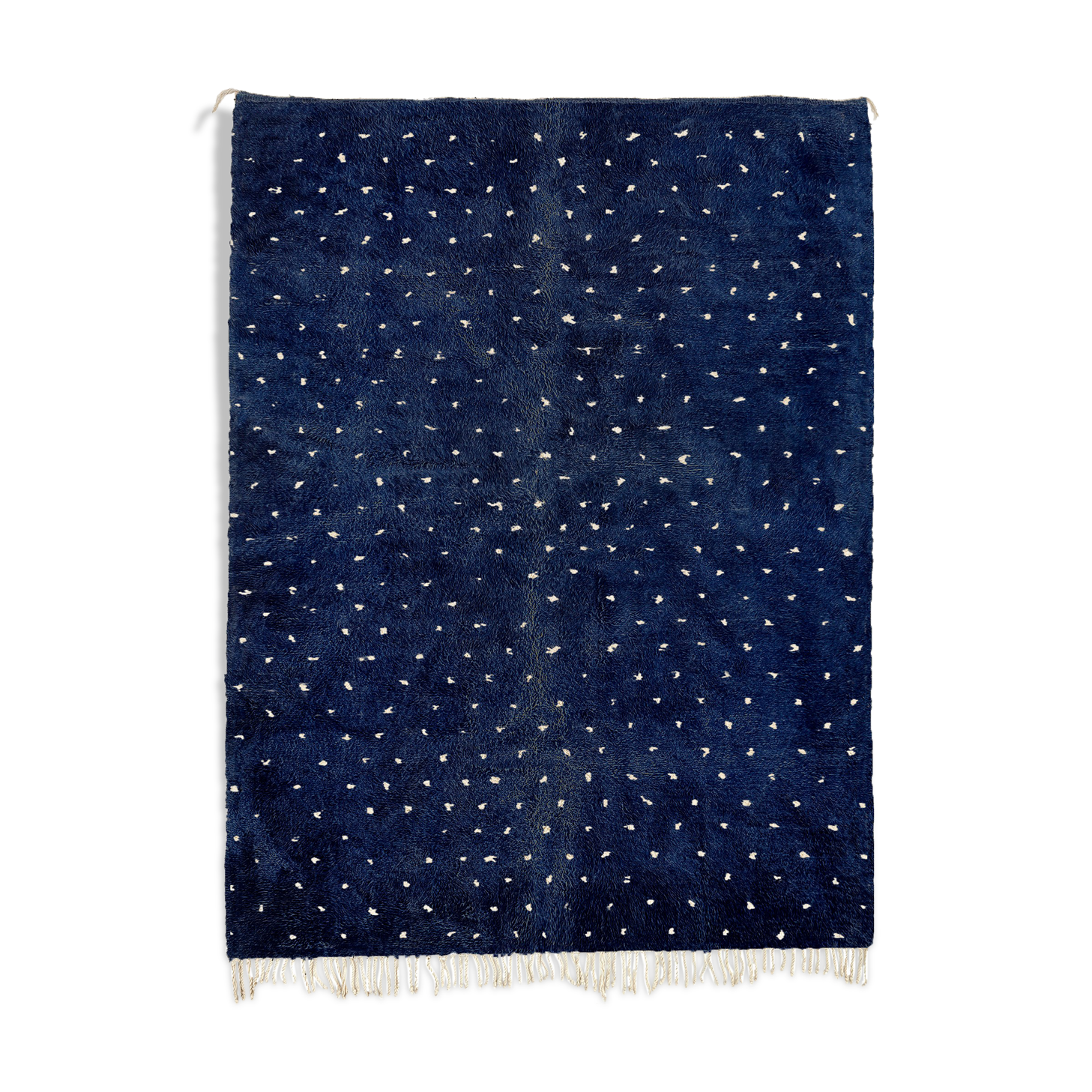 Modern Moroccan carpet dark blue 240x180cm