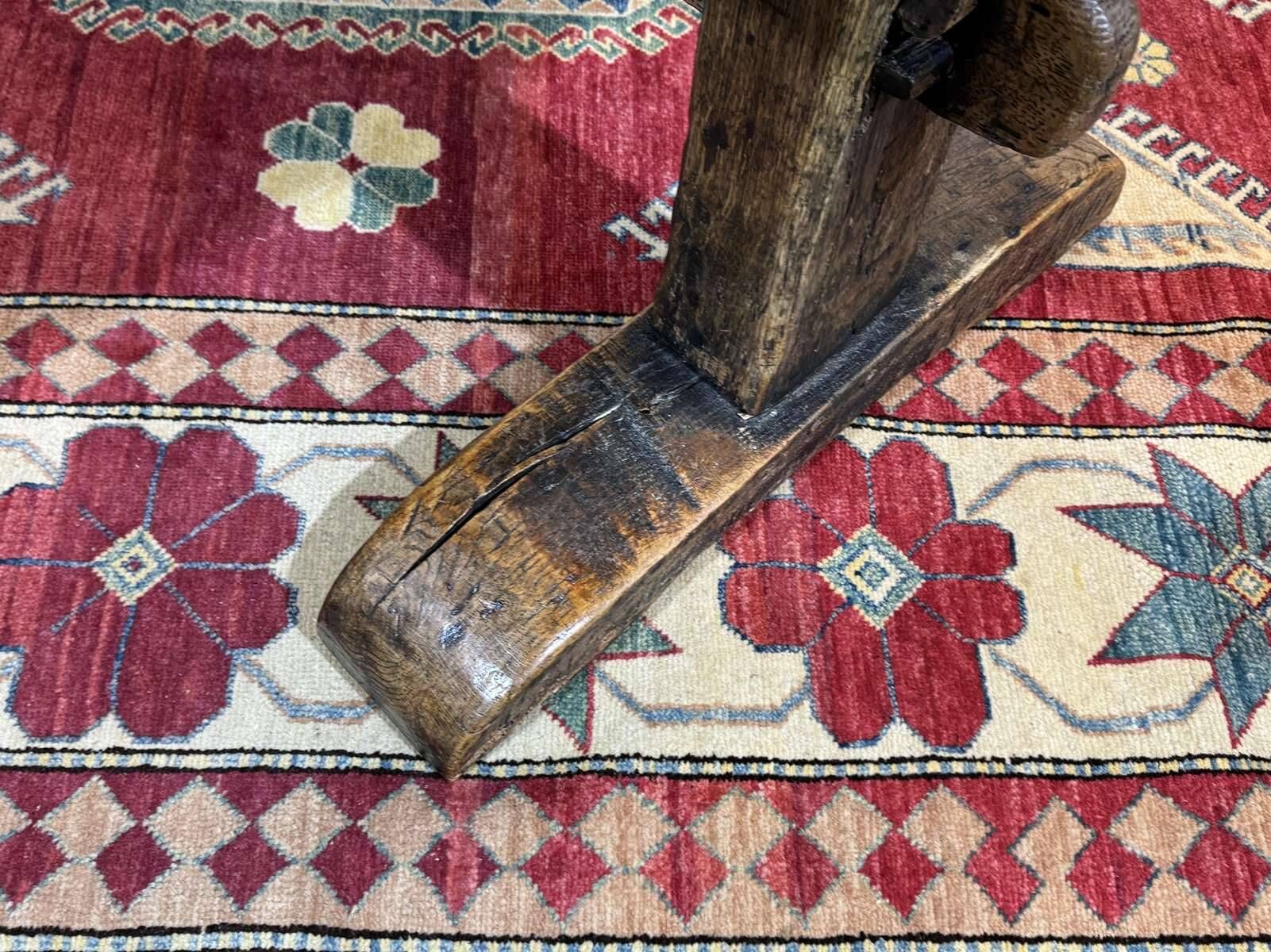 Table monastère anglaise en chêne XIXème