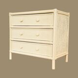 Commode vintage revisitée Farrow & Ball, 3 tiroirs