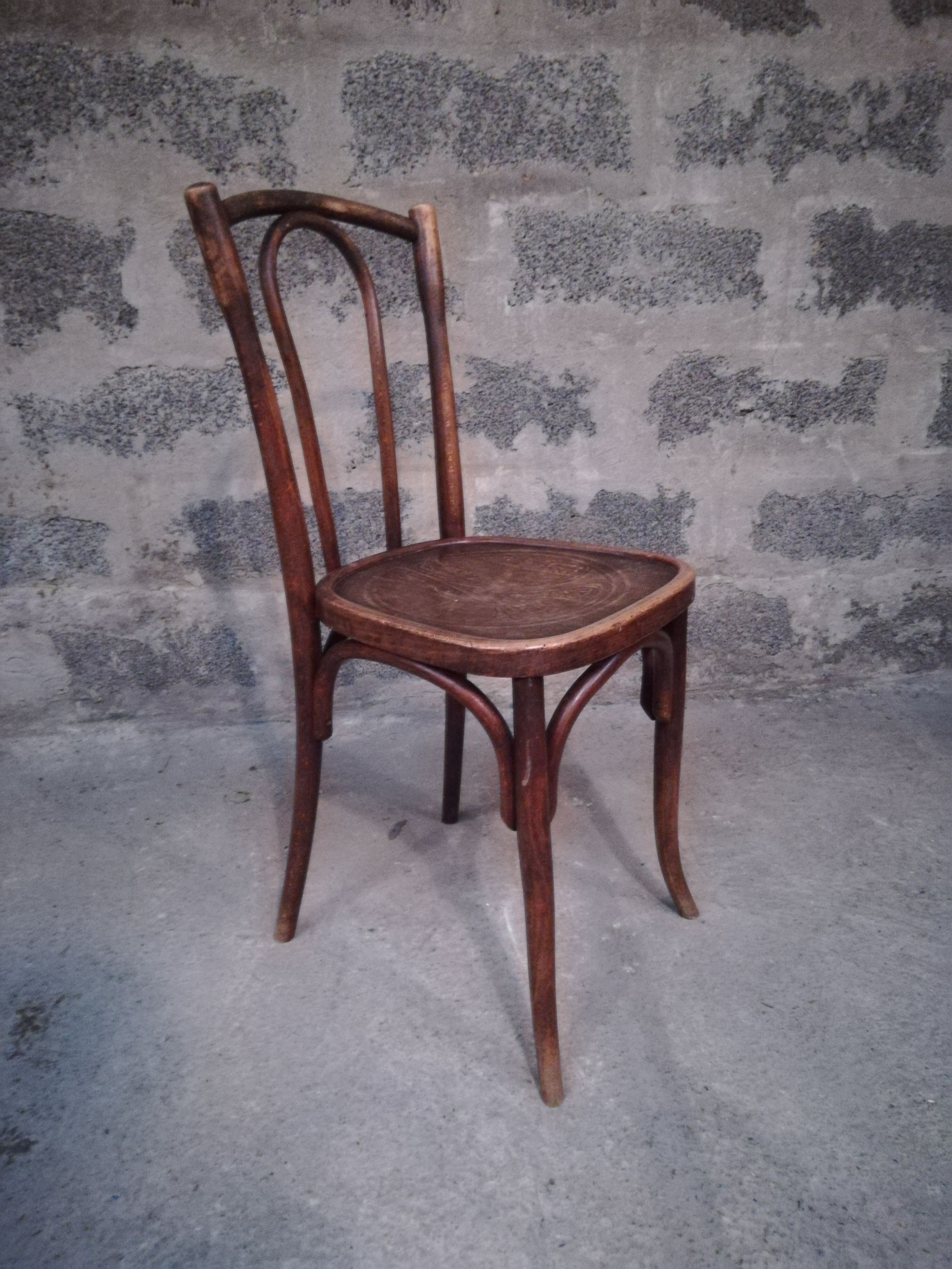 Lot de 5 chaises Japy frères