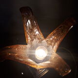 copper brass bronze lamp tulip ancient murano Italy very beautiful