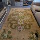 Vintage Moroccan medallion rug in pure wool – 293 x 180 cm