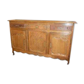 Bahut dresche en chêne 3 portes