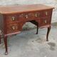 Bureau de type Chippendale en placage d'acajou