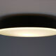 Large ceiling lamp in glass and metal circa 1960
