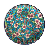 Longwy enamel saucer