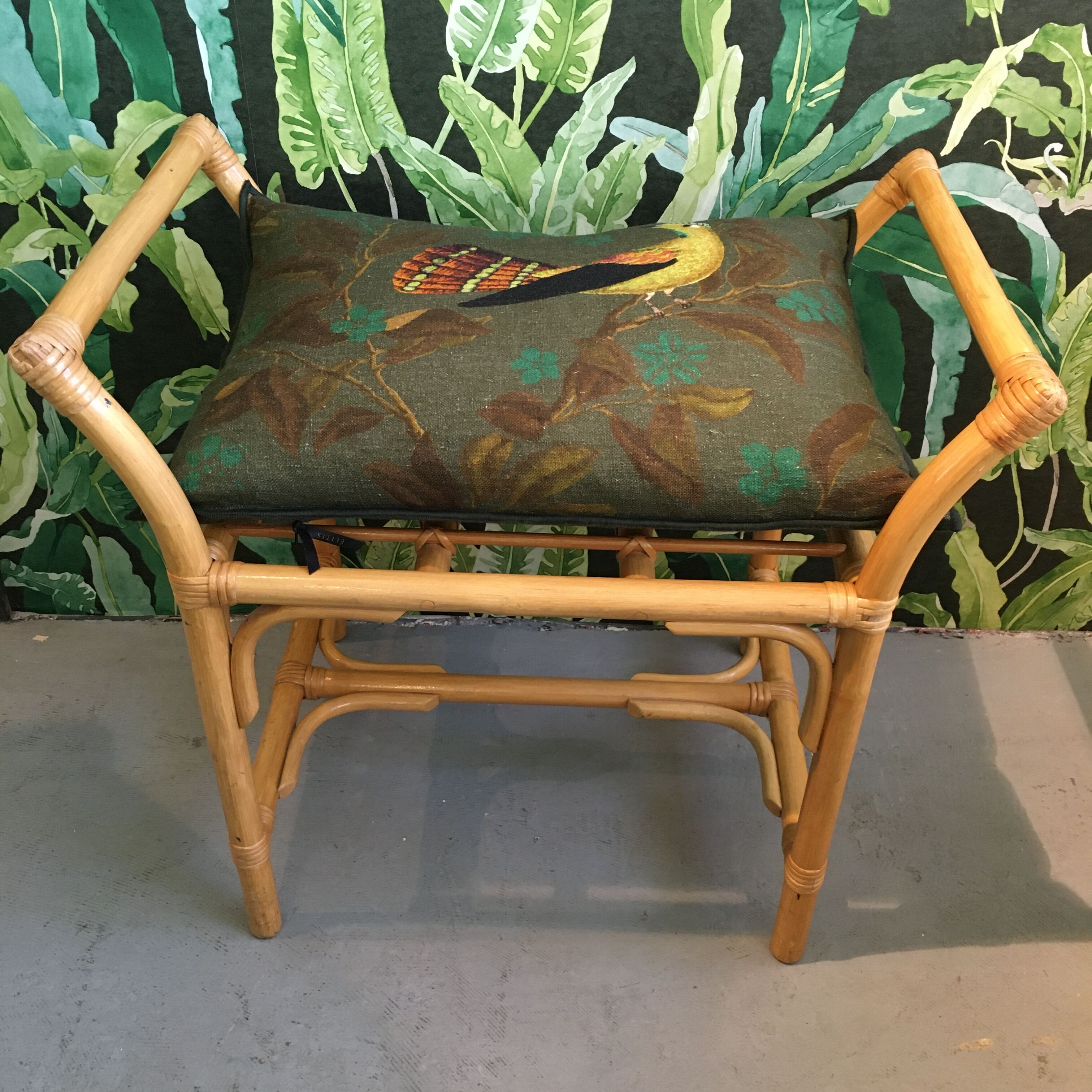 Tabouret en bambou