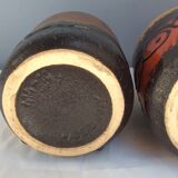 Set west Germany ceramic vases, 1960s