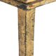 Coffee table in iron by Roger Thibier for the Ramsay house.