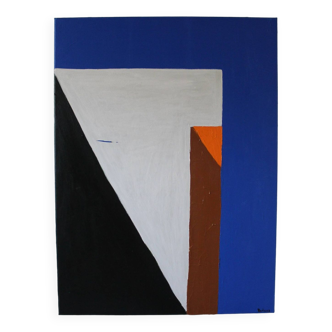 Original contemporary painting Block B1 73x50 cm