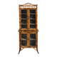 Armoire anglaise en bambou et laque du XIXe siècle, 1890