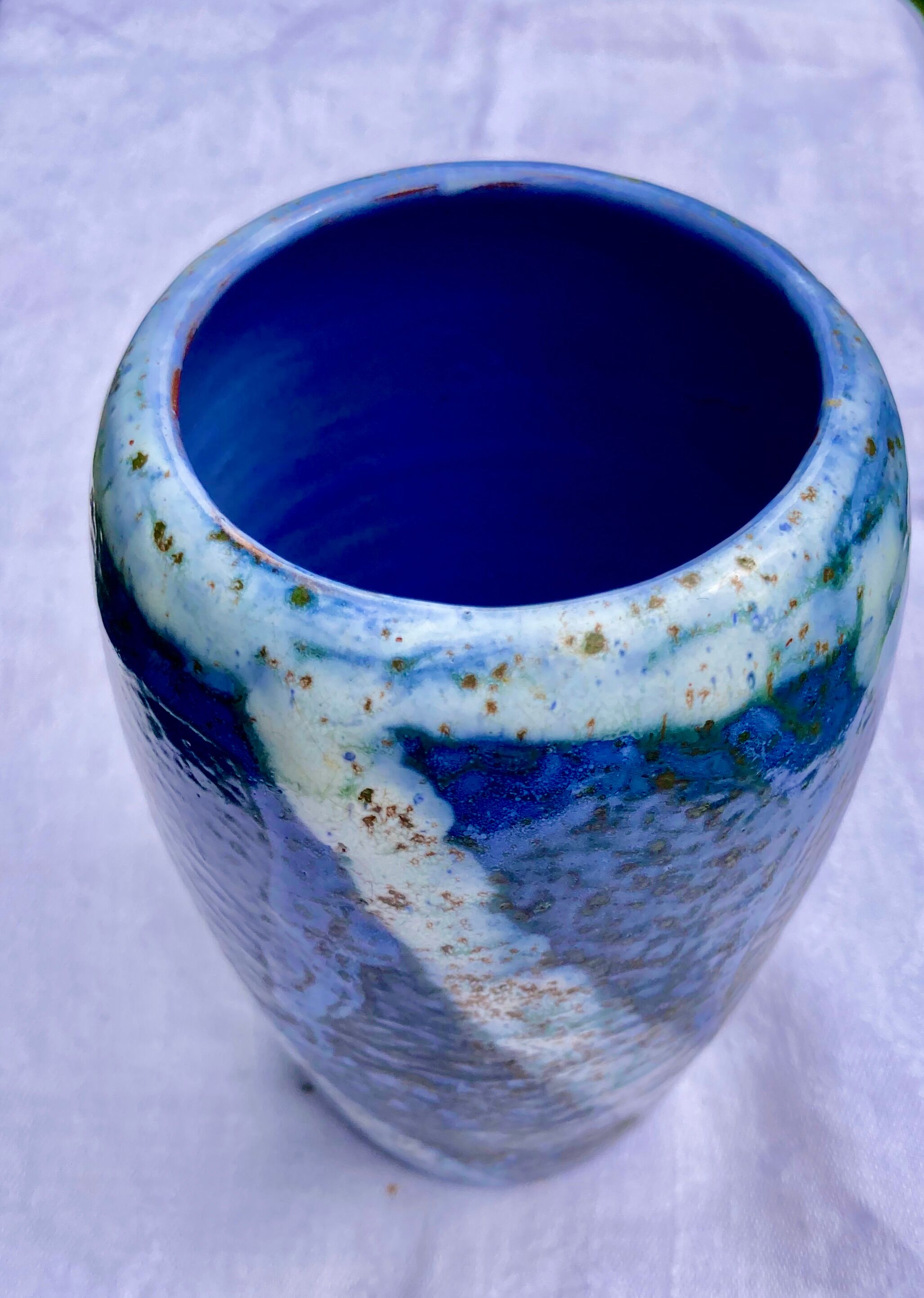 Enamelled ceramic vase to be identified - 444