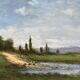 Tableau peint à l’huile sur panneau