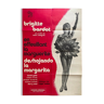 Spanish poster "Stripping the daisy" Marc Allégret, Brigitte Bardot