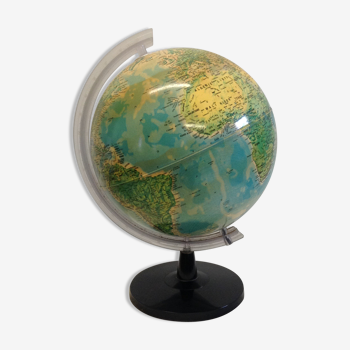 Globe terrestre années 70